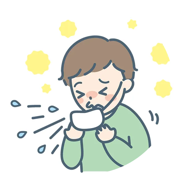 お口ぽかんイラスト