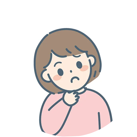 集中力低下イラスト