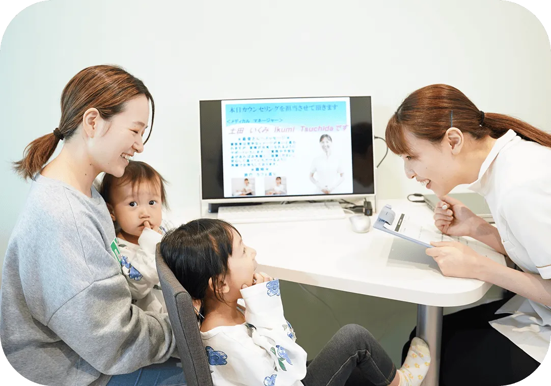 お口の発育相談会を無料で開催中！